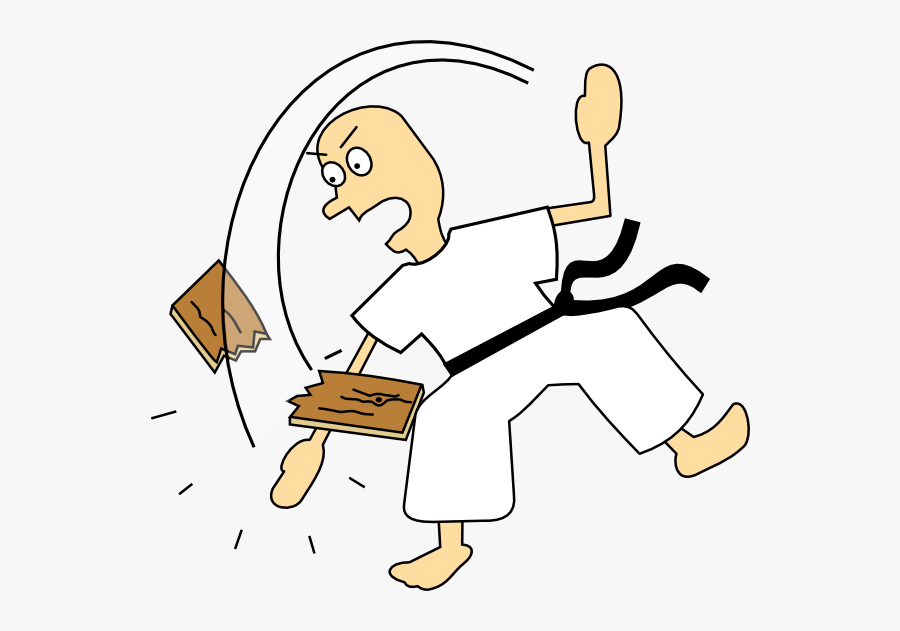 Karate Clip Art Image - Chop Clip Art, Transparent Clipart
