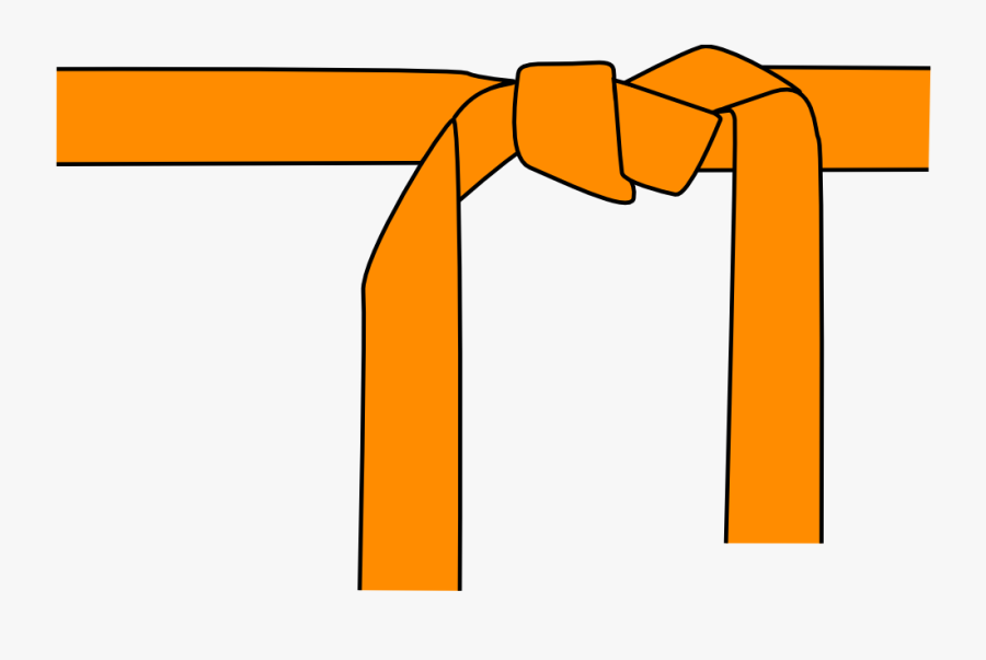 Karate Belt, Transparent Clipart