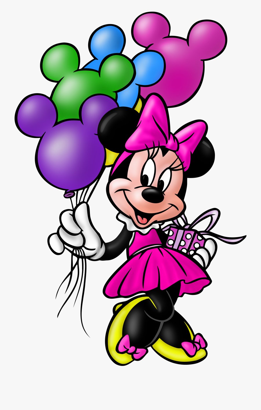 Minnie Mouse Png Transparent, Transparent Clipart