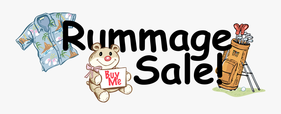 Rummage Sale 5 11, Transparent Clipart
