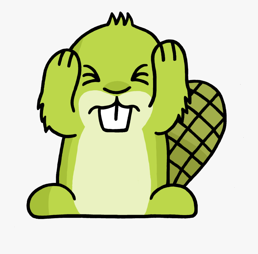 Cannot Hear Adsy - Adsy Beaver, Transparent Clipart