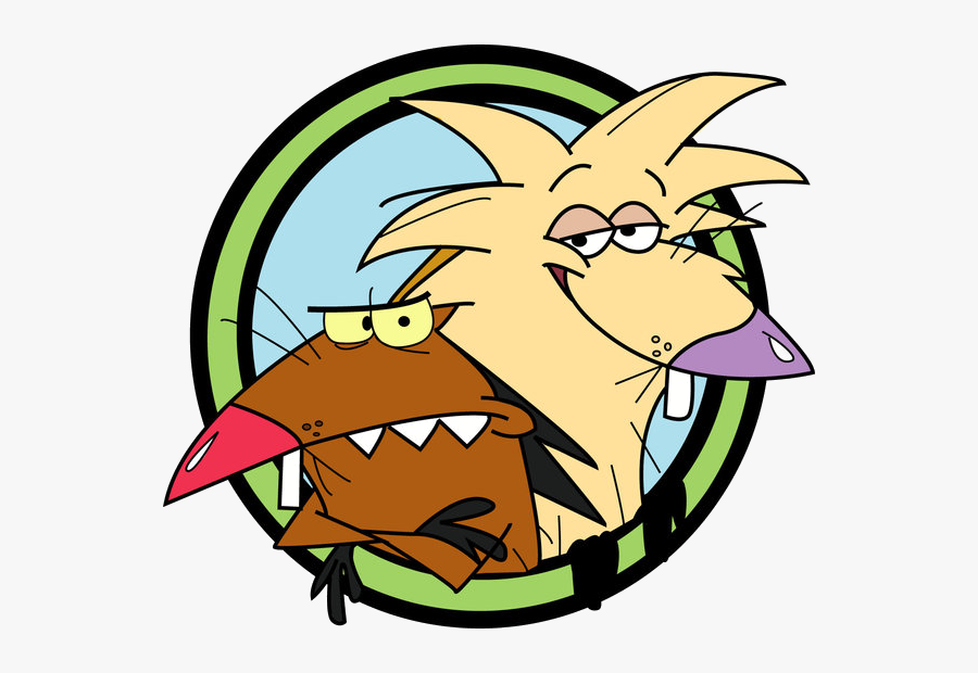 Transparent Beaver Clipart - Two Angry Beavers, Transparent Clipart