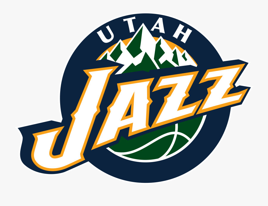 Utah Jazz Logo - Utah Jazz Retro Logo, Transparent Clipart