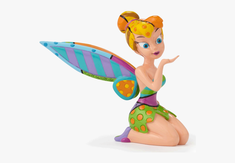 Disney"s Tinker Bell Mini Fig By Britto - Tinkerbell Blowing Pixie Dust, Transparent Clipart