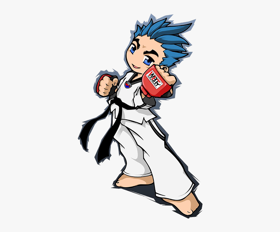 Martial Arts Clipart Karate Person - Taekwondo Itf, Transparent Clipart