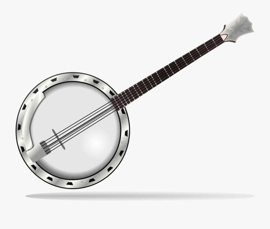 Banjo Jazz Bluegrass Country Musical Instrument - Banjo Clipart, Transparent Clipart