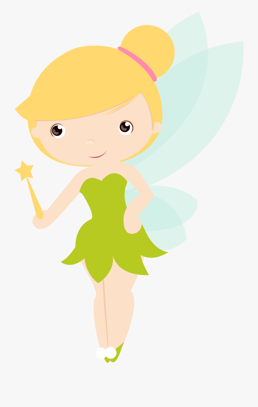 Baby Clipart Tinkerbell - Cartoon, Transparent Clipart