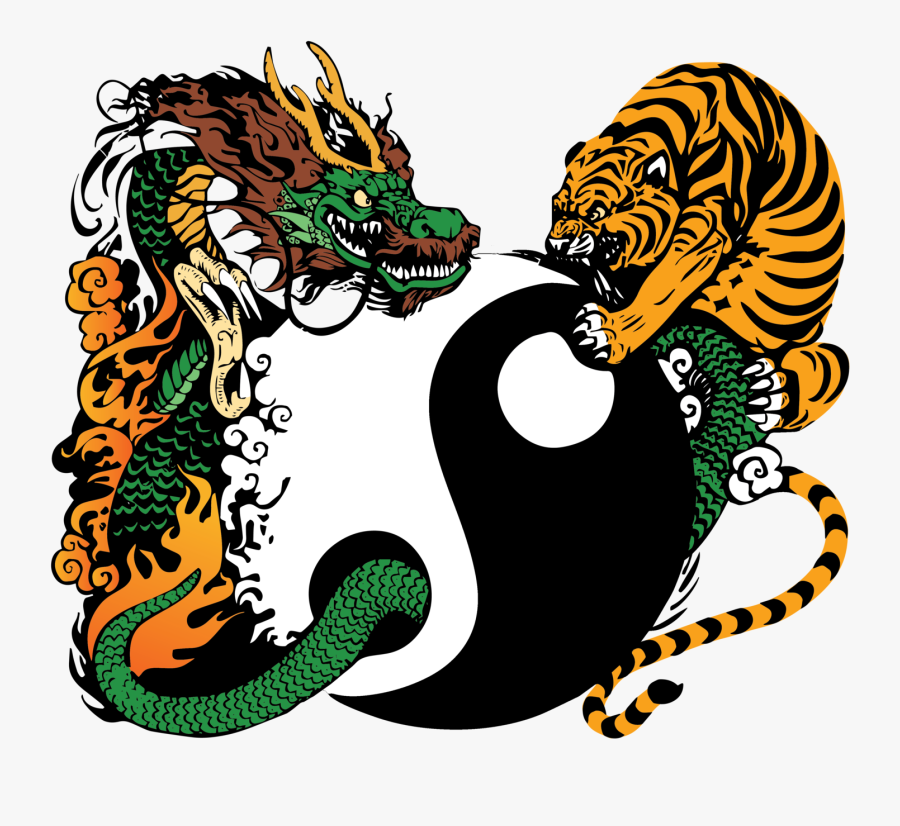 Martial Arts Clipart Karate Teacher - Yin Yang Emoji Dragon, Transparent Clipart