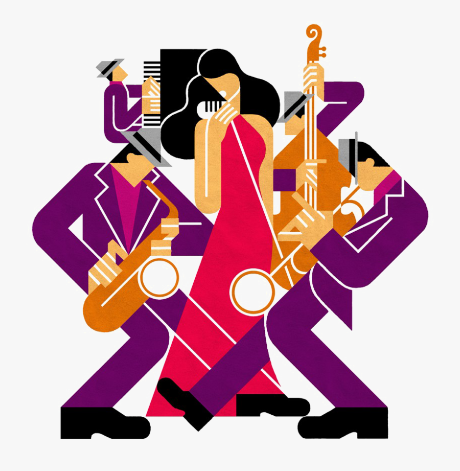 Jazz Png File - Let Your Self Fail Improv, Transparent Clipart