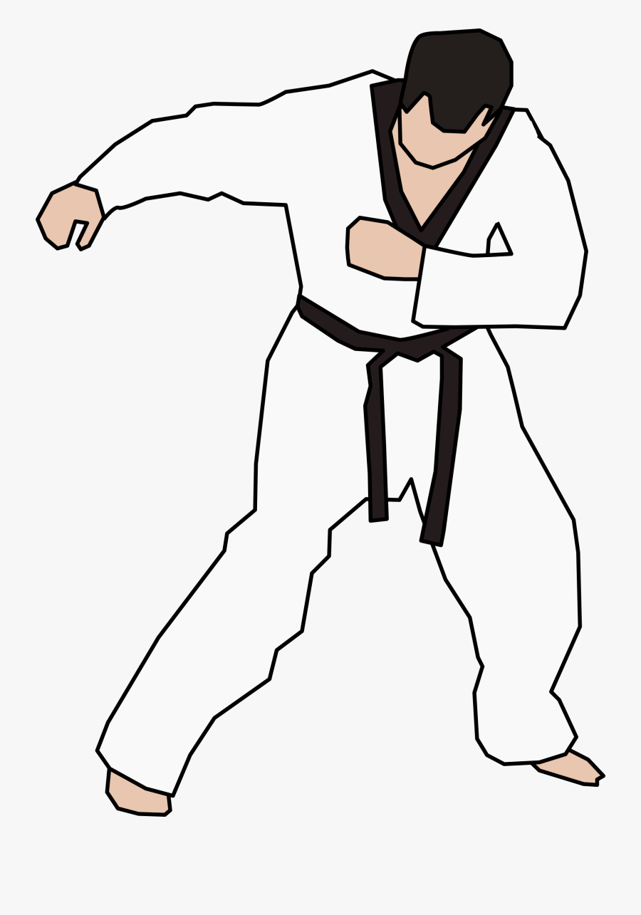 Clipart - Taekwondo Png, Transparent Clipart