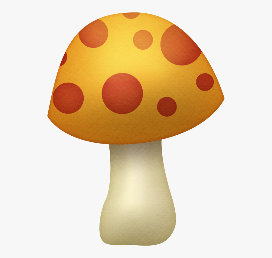 Transparent Tinkerbell Png - Orange Mushroom Clipart, Transparent Clipart