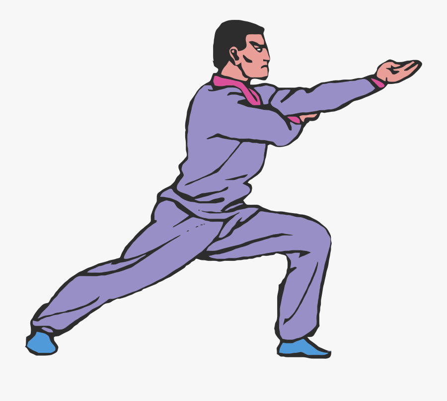 Clipart Karate Man - Wushu Clip Art, Transparent Clipart