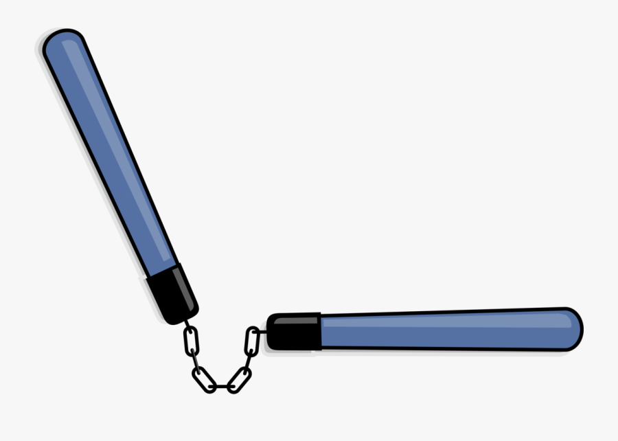 Hardware,line,computer Accessory - Nunchaku Png, Transparent Clipart