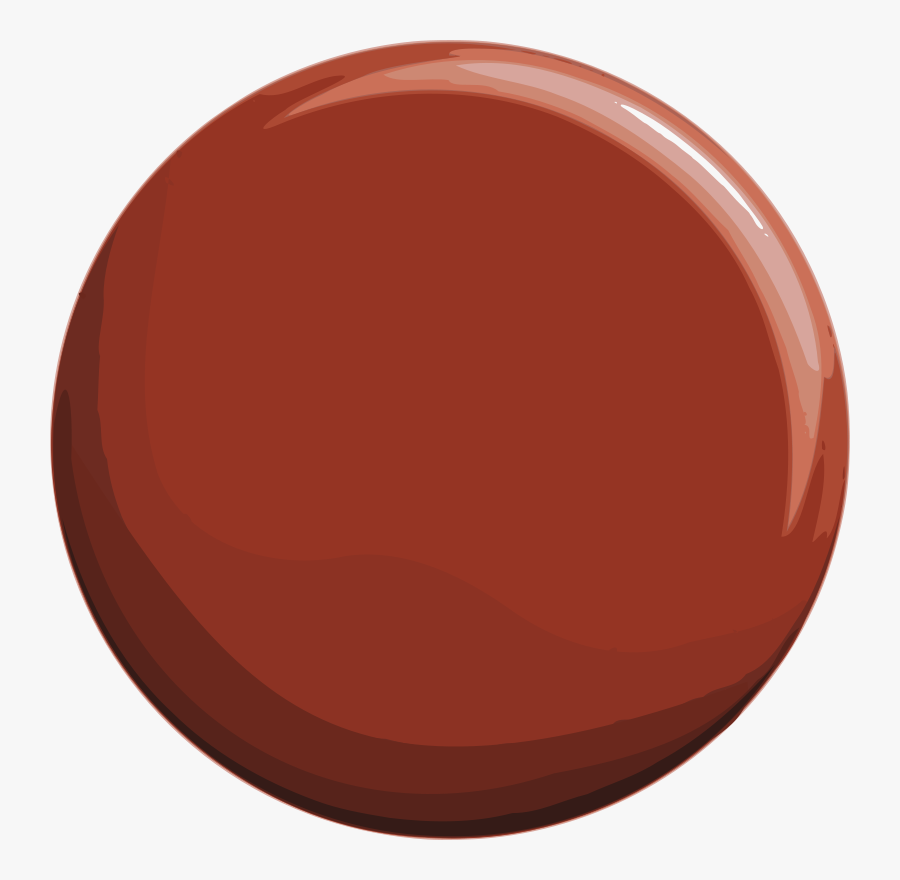 Flat Button - Circle, Transparent Clipart