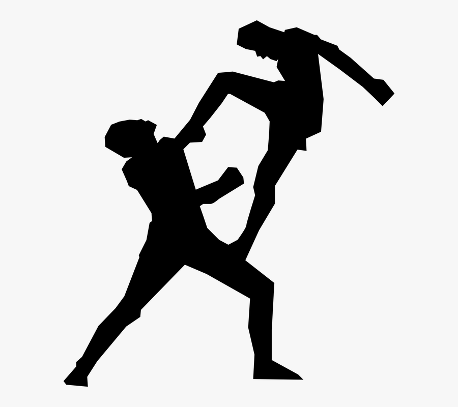 Transparent Kicking Clipart - Muay Thai Png, Transparent Clipart