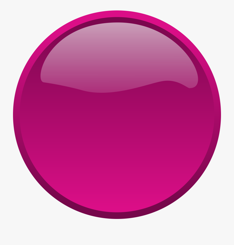 Button Clipart Hostted - Purple Button Png, Transparent Clipart