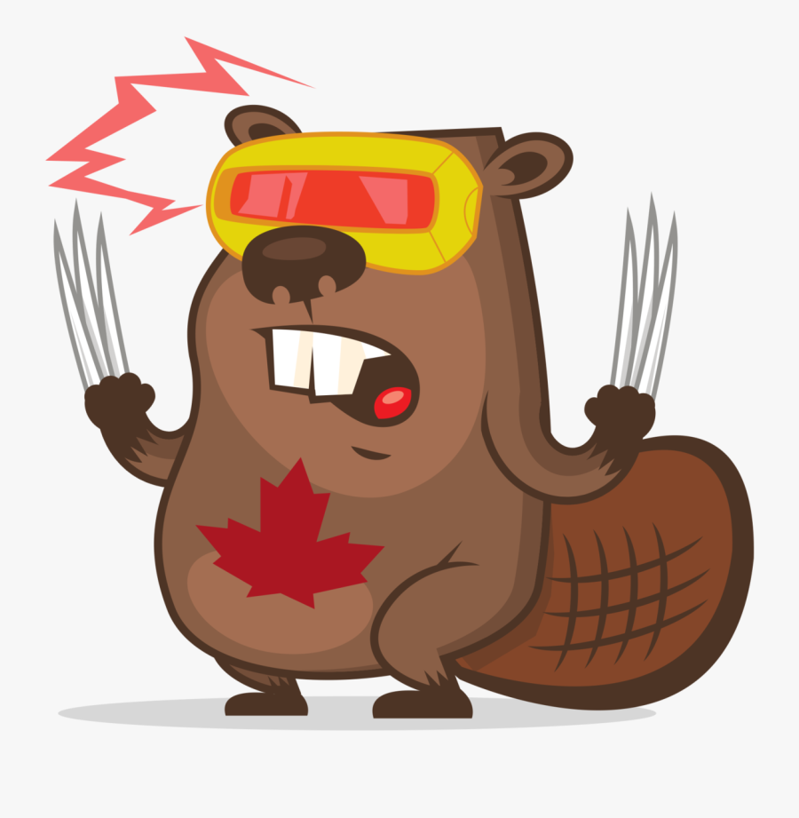 Groundhog Clipart Beaver - Mutant Beaver, Transparent Clipart