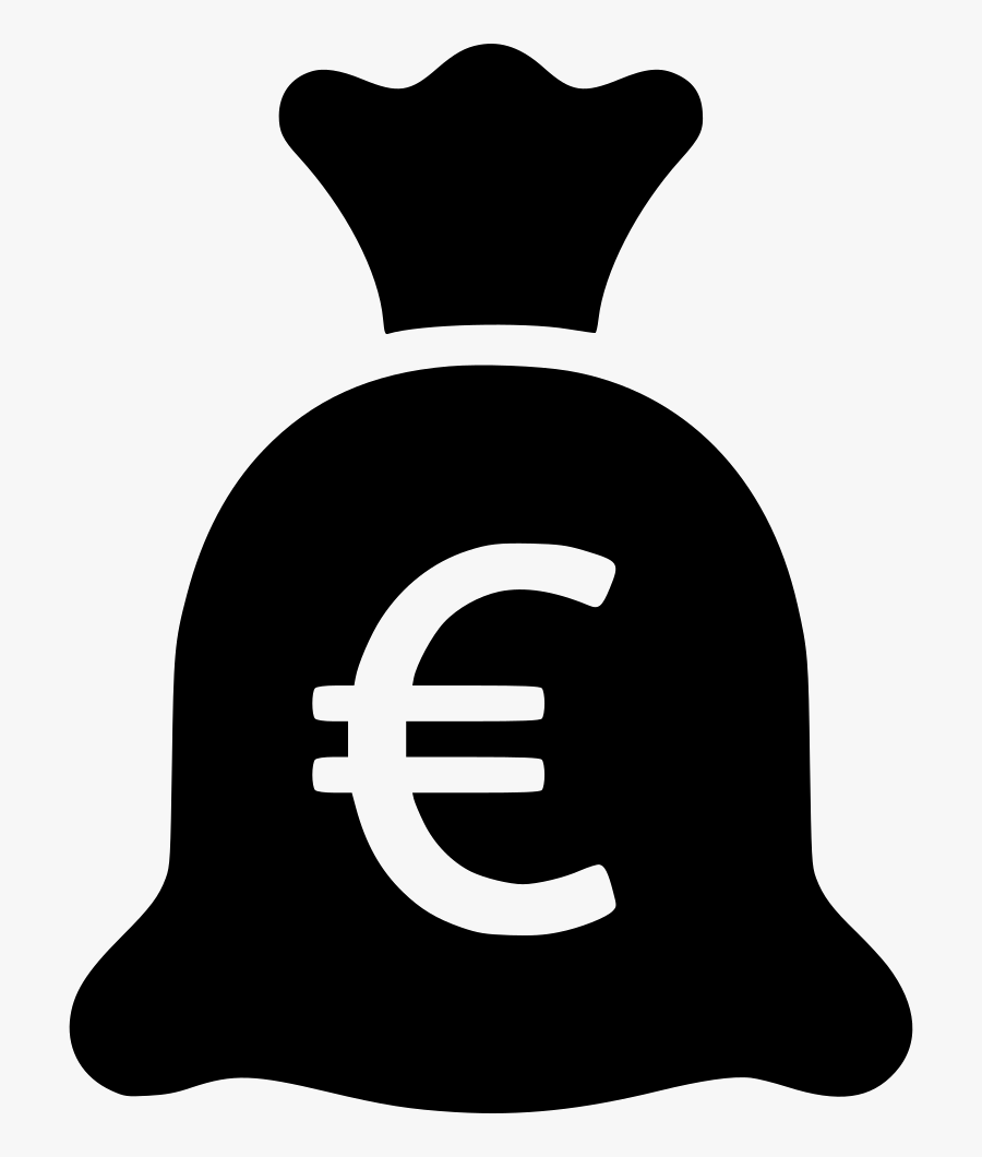 Euro Money Sack Svg Png Icon Free Download - Euro Sack, Transparent Clipart