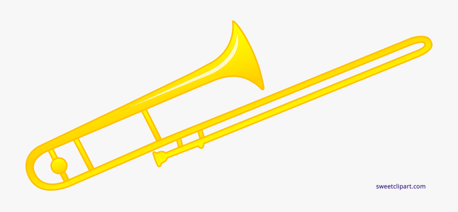 Trombone Clip Art - Tenor Trombone Clipart, Transparent Clipart