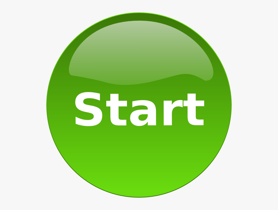 Start Button Svg Clip Arts - Start Clipart, Transparent Clipart