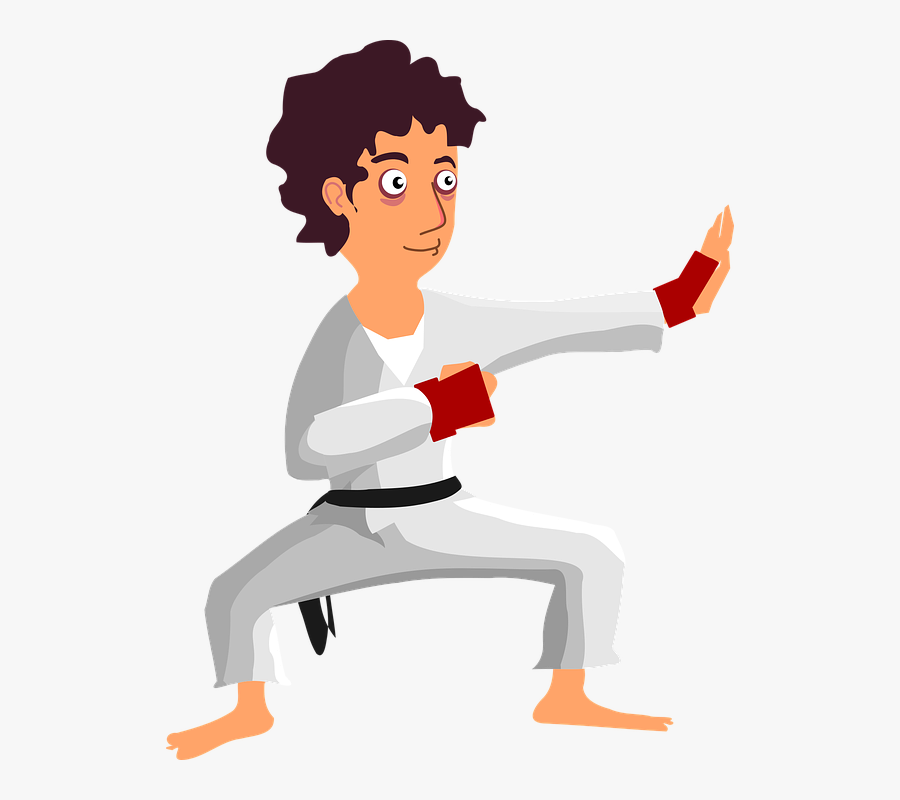Martial Arts Person Frames Karateka En Png , Free Transparent Clipart