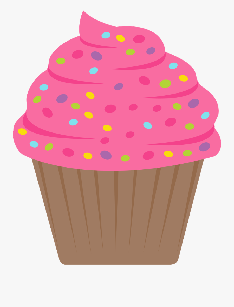 Cupcakes Ideas Padres - Cupcake Clipart Pink, Transparent Clipart