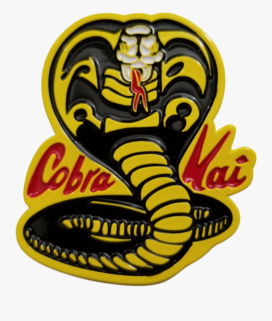 The Karate Kid Cobra Kai Logo Enamel Pin - Cobra Kai, Transparent Clipart