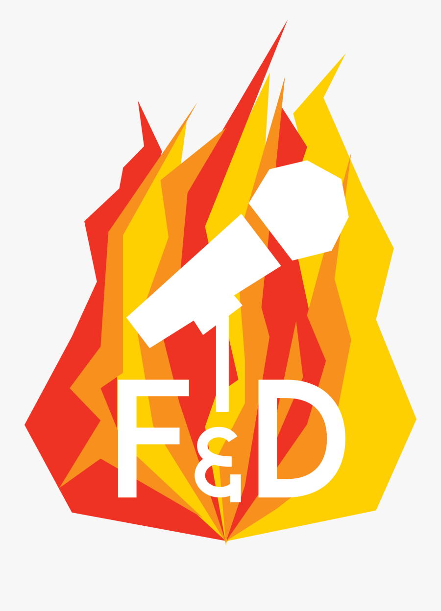 Fire Dust Open Mic - Emblem, Transparent Clipart