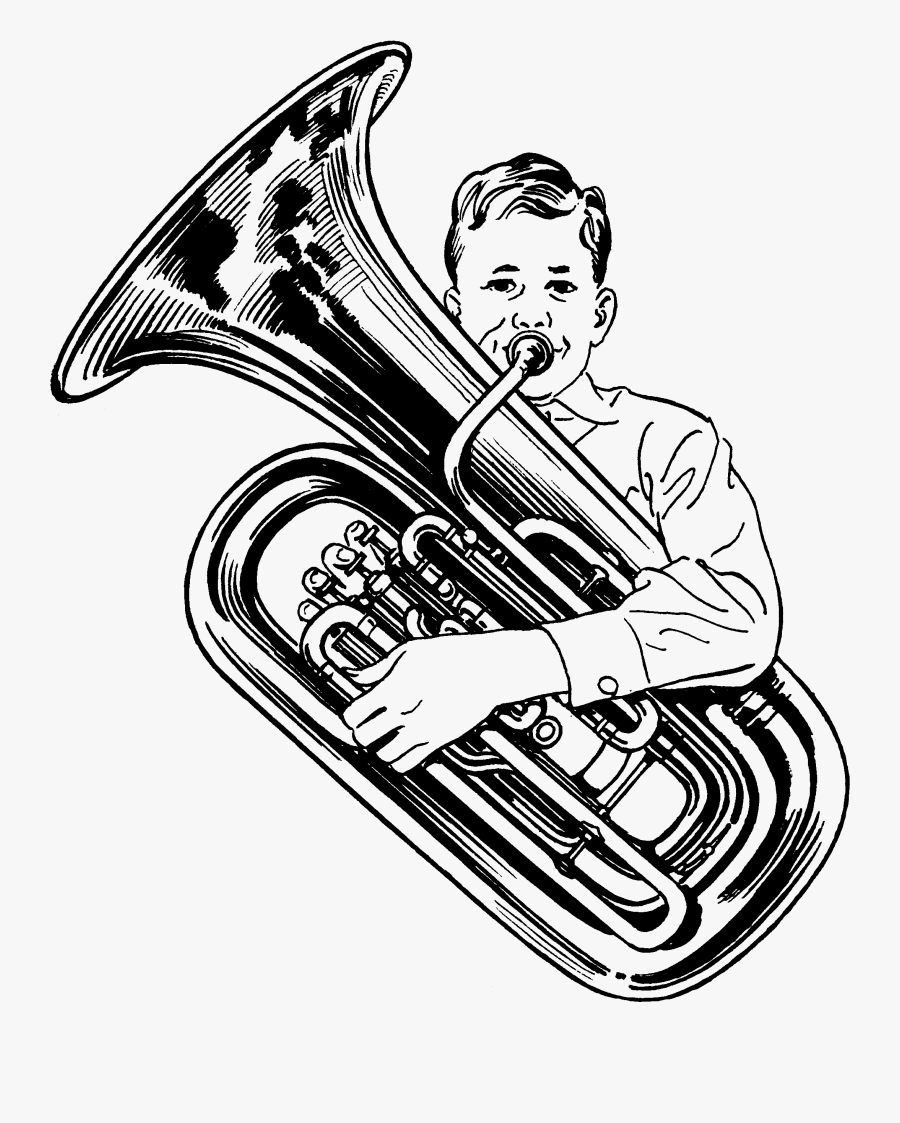 Clipart Tuba, Transparent Clipart