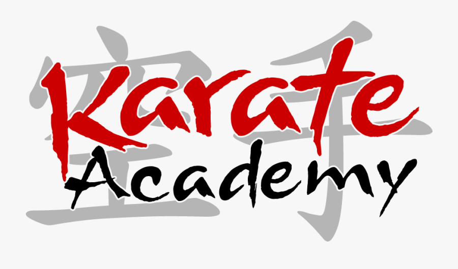 Karate Academy Logo, Transparent Clipart