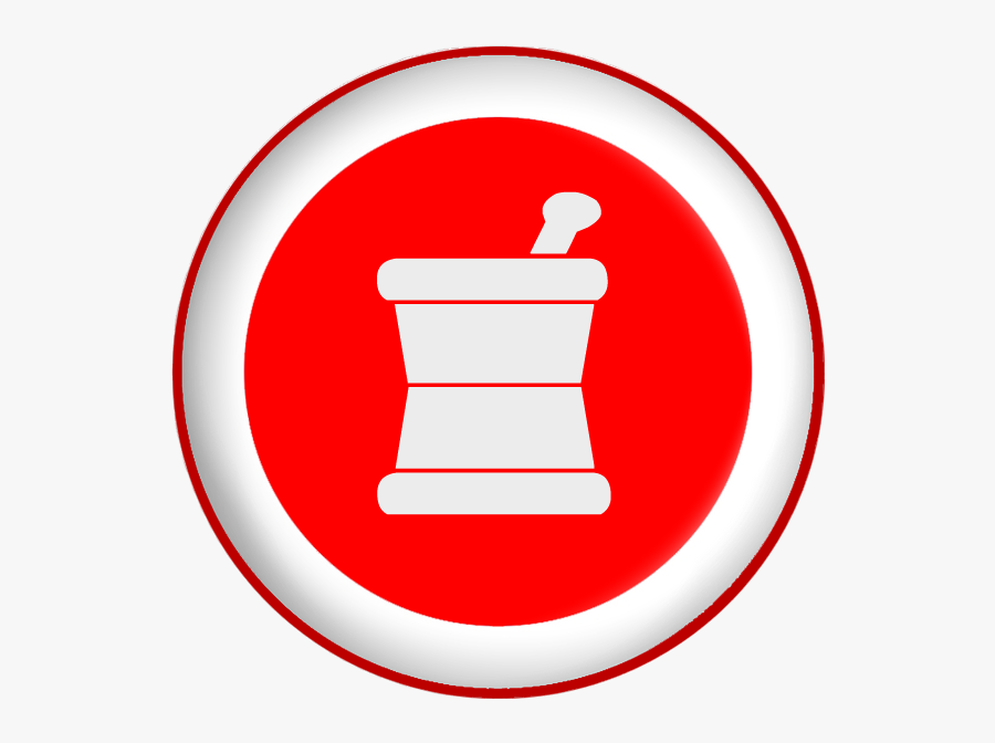 Pharmacy Button, Transparent Clipart