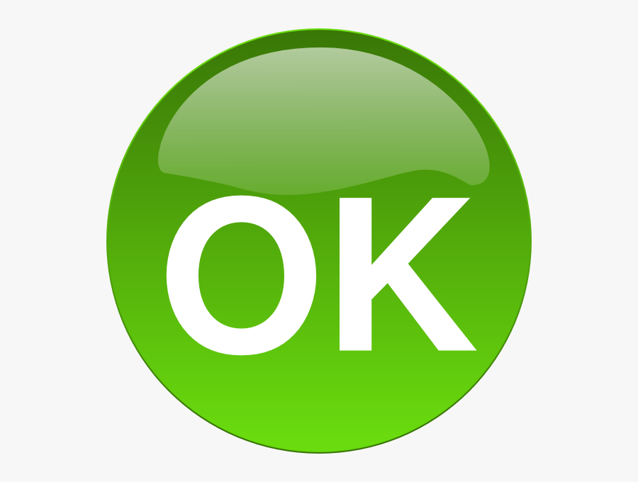 Ok Button Png, Svg Clip Art For Web - Ok Clipart, Transparent Clipart