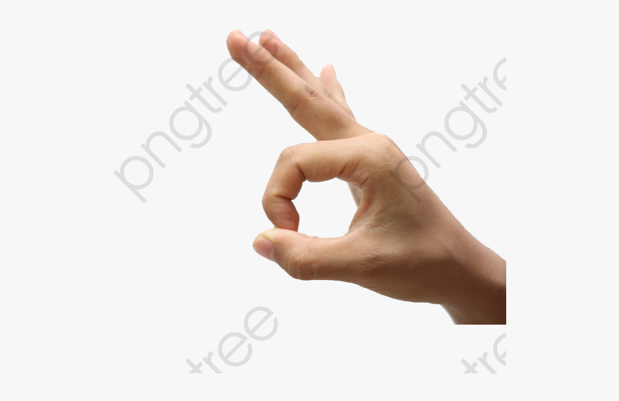 Shaking Hands Clipart High Resolution - Ok Hand Sign Png, Transparent Clipart