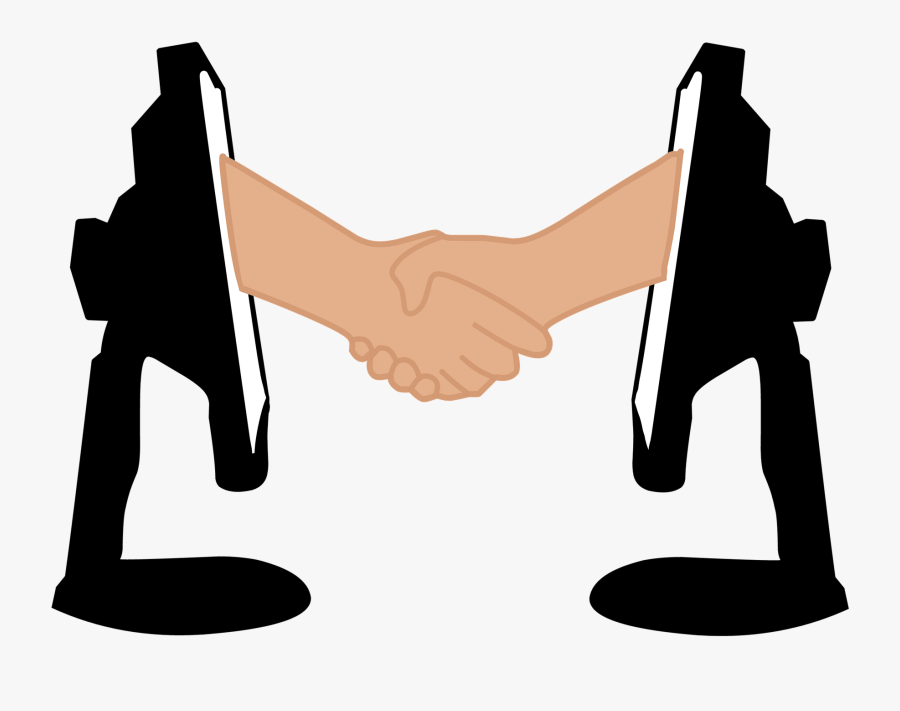 Shaking Hands Images - การ์ตูน จับ มือ กัน ไม่มี พื้น หลัง, Transparent Clipart