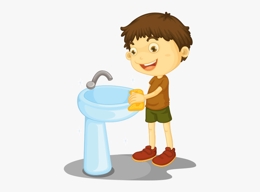 Clip Art Sink Clip Art - Tirer La Chasse D Eau, Transparent Clipart
