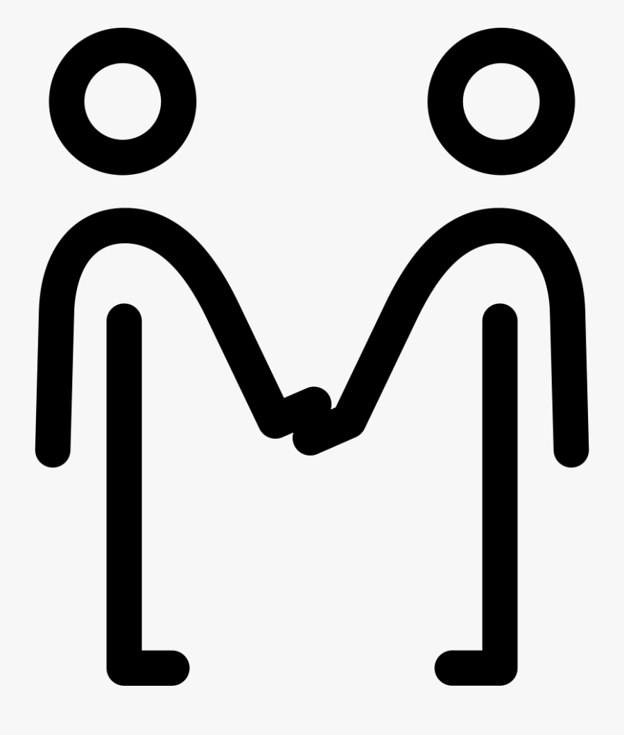 Shaking Hands Comments - Dar La Mano Icono, Transparent Clipart