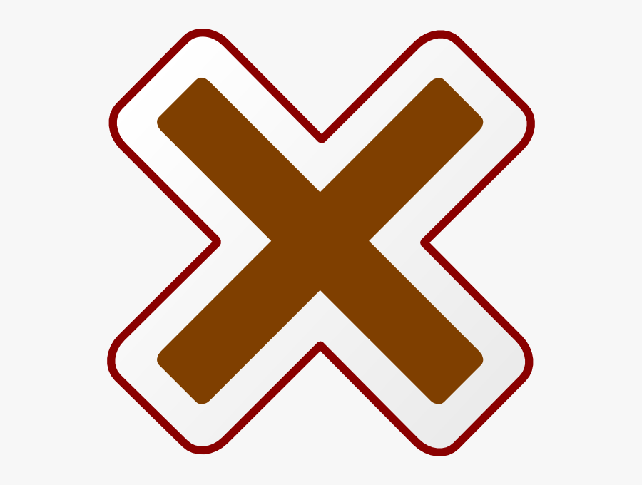 Cancel Button Clipart Clip - Negativo Png, Transparent Clipart