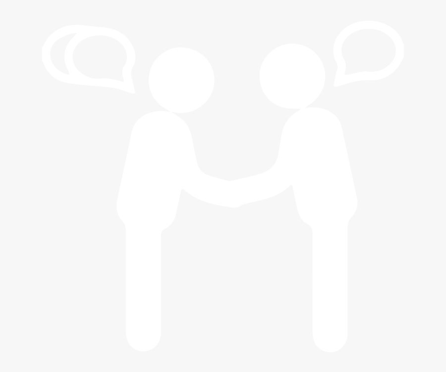 Two Hands Shaking Clipart - People Shaking Hands Icon White Png, Transparent Clipart