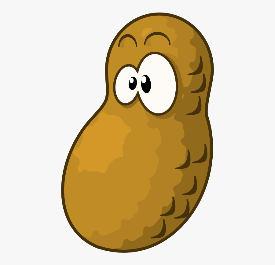 Peanut Clip Art Peanuts Free Transparent Png - Cartoon Peanut Transparent, Transparent Clipart