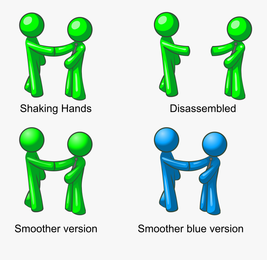 Men Shacking Hand Clipart , Png Download - Shaking Hands Clip Art, Transparent Clipart