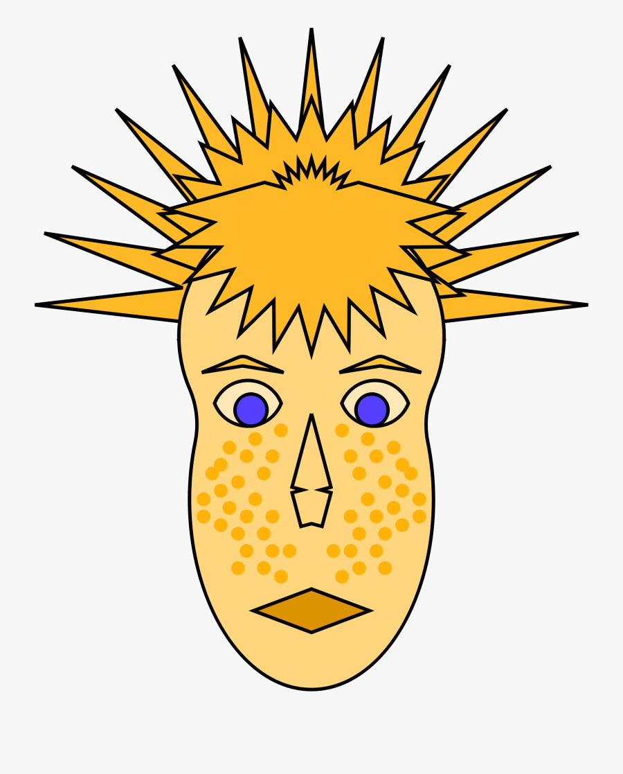 Peanut Clipart Clip Art Boy Transparent Png - Freckles Clipart, Transparent Clipart