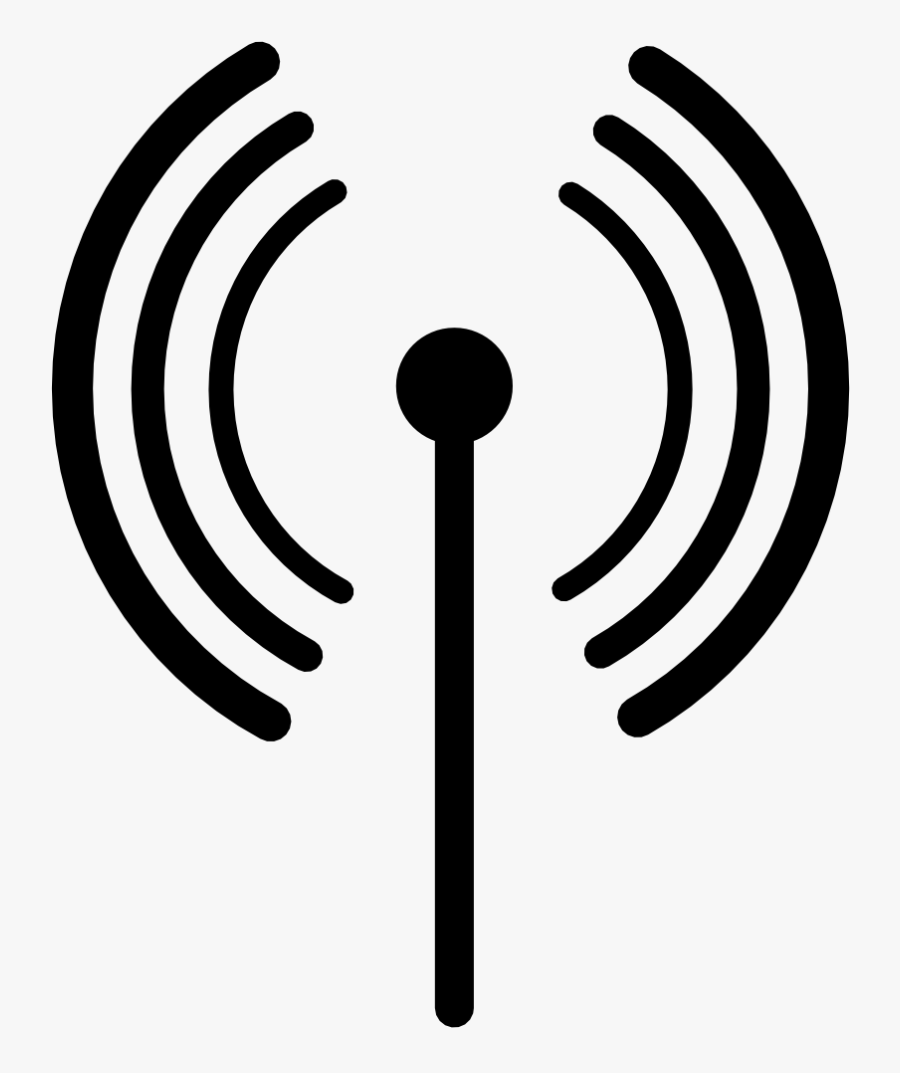 Wi-fi - Clipart - Wifi Access Point Icon, Transparent Clipart