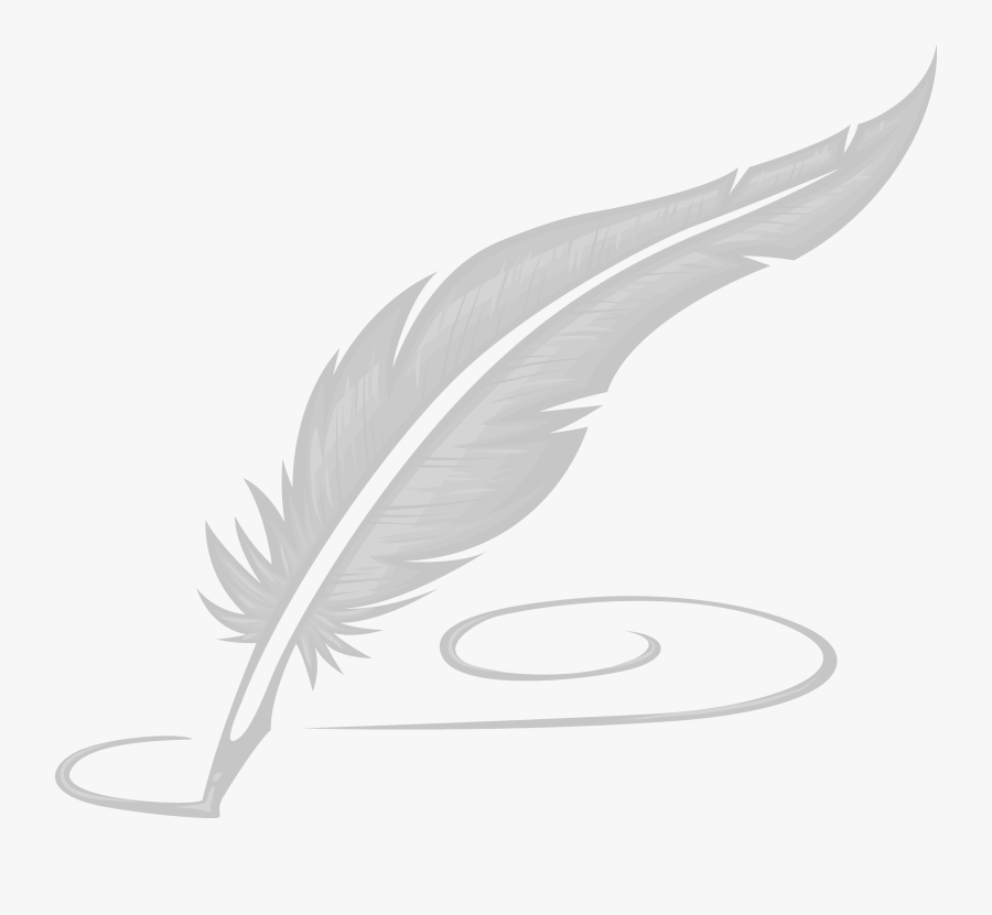 Transparent Feather Pen Png - Feather Pen Clipart, Transparent Clipart