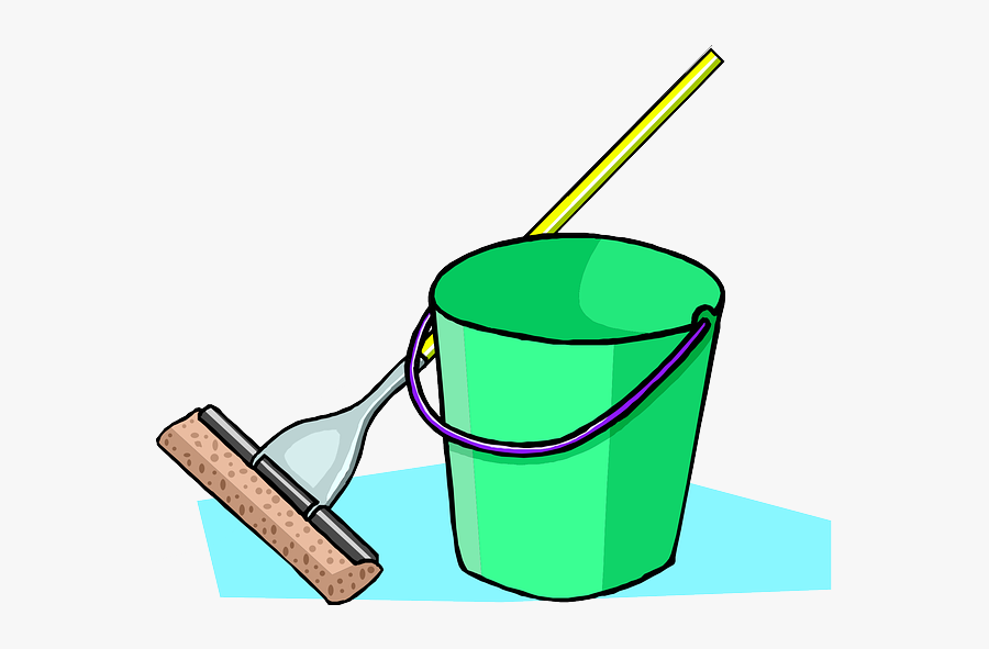 Cartoon Mop And Bucket Clipart , Png Download - Bucket Head Minute To Win, Transparent Clipart