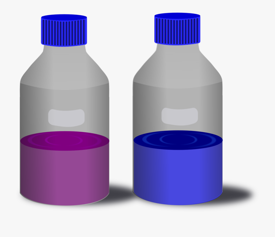 Bottle - Clipart - Reagent Bottle Clipart, Transparent Clipart