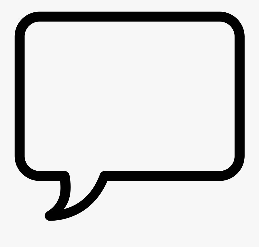 Transparent Speech Bubble Png - Speech Bubble Icon Transparent, Transparent Clipart