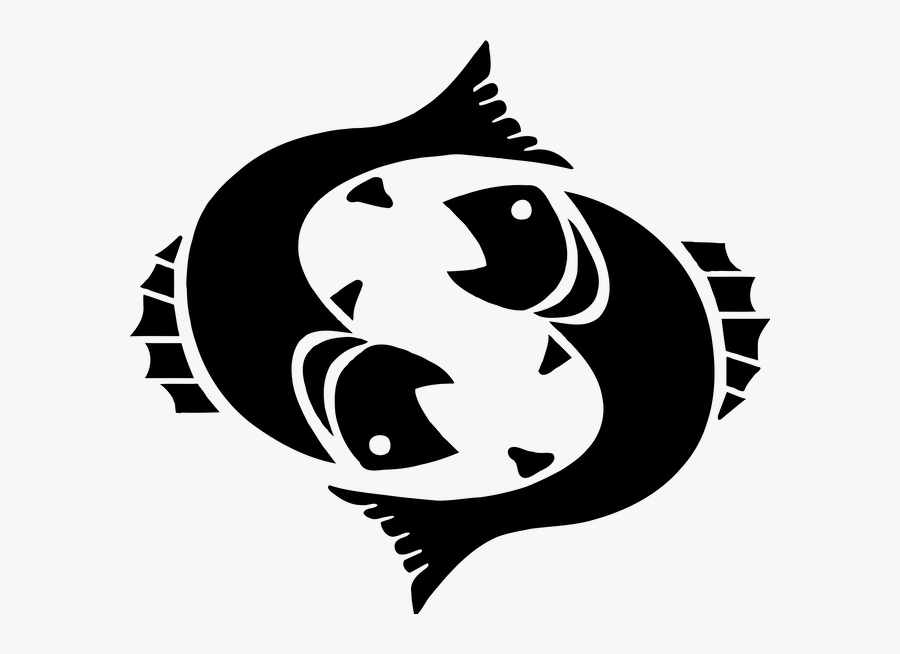Pisces Drawing Two Fishes Vector Clipart - Pisces Png, Transparent Clipart