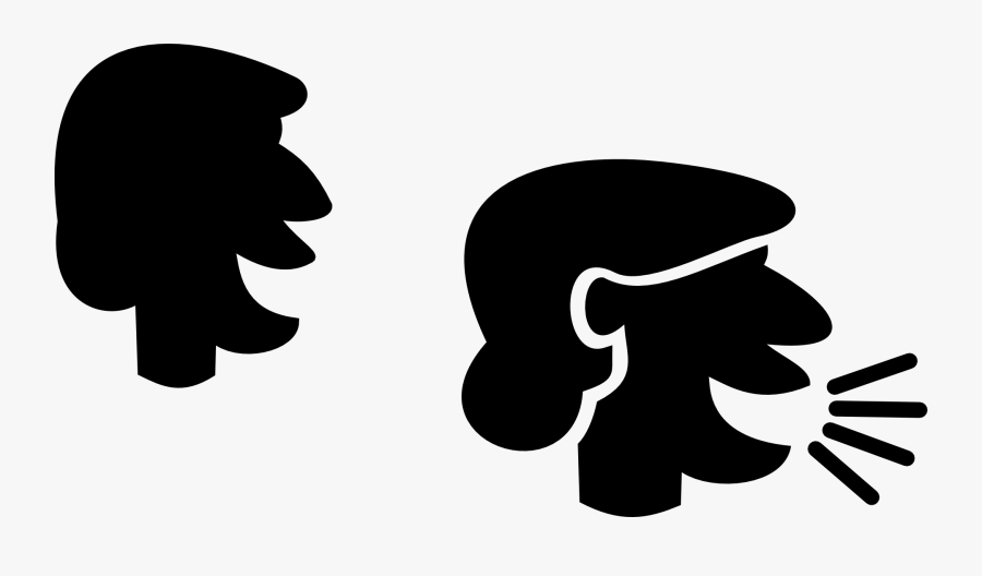 Transparent Person Clip Art - Person Speaking Clip Art, Transparent Clipart