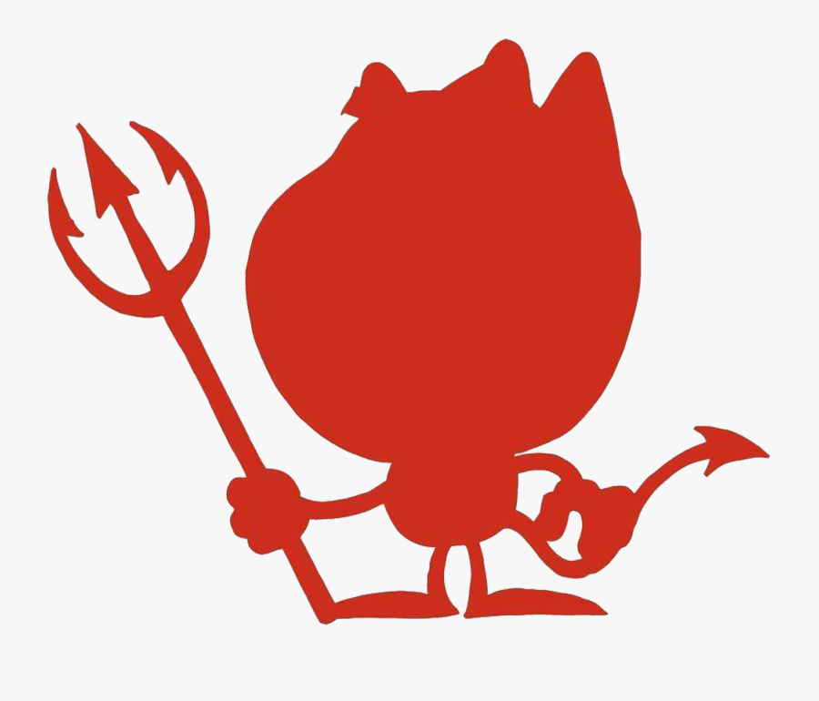 Devil Cartoon Satan Clip Art - Naughty Little Devil, Transparent Clipart