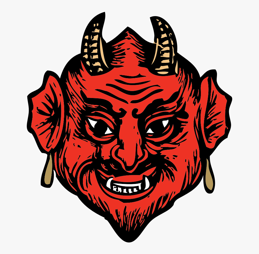 Devil Head - Satan Transparent, Transparent Clipart